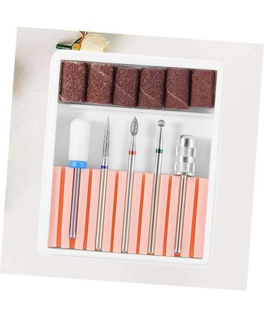 POPETPOP 3 Sets Nail Grinding Head Nail Polish Tools Nail Polish Accessories Nail Bits Nail Drill Heads Nail File Bits Nail Art Equipment Electrical Tools Nail Drill Bits Acrylic Gel 6.5x5.5cmx3pcs Pinkx3pcs - Buy Online on SooperMarket.com