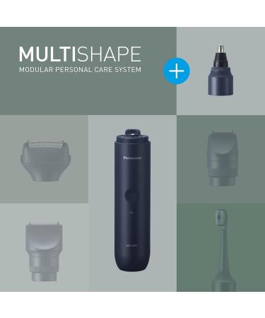 Buy Panasonic Multishape Modular Personal Nursing System ER-CNT1 | Rechargeable Nose Ear Eyebrow Trimmer for Men - International Shipping Available - Buy Online on SooperMarket.com