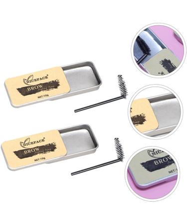 CANIGHT 2 Sets Eyebrow Soap Brow Cream Brow Shaping Eyebrow Styling Cream Woman Brow Soap Gel Texture - Buy Online on SooperMarket.com