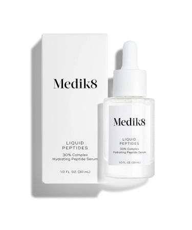 Medik8 Liquid Peptides Serum 1.0 oz - Advanced Multi Peptide Formula for Firming, Smoothing, and Hydrating Skin | Reduce Wrinkles and Fine Lines | Brightening and Plumping Treatment - Buy Online on SooperMarket.com