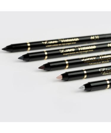 Buy Vivienne Sabo Gel Eye Pencil Liner Virtuose - Brown | Long-Lasting Waterproof Eyeliner for Intense Eye Makeup - Buy Online on SooperMarket.com