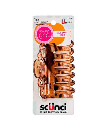 Scunci No Slip Grip Jaw Clip  1 Jaw Clip