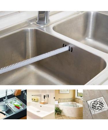 70cm/27.56'' Hair Drain Clog Remover Tool Drain Cleaner Sticks Bendable Sewer Cleaning Tools for Preventing Clogs Toilet Drain Clog Remover Hair Toilet Cleaning Tool - Buy Online on SooperMarket.com