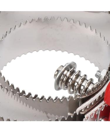 Buy Stainless Steel 6 Ring Curry Comb for Horses Sheep & Cows - Relieve Itching & Shedding (4 Turns) - International Shipping Available - Buy Online on SooperMarket.com