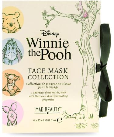 MAD BEAUTY Disney Winnie the Pooh Sheet Face Masks Collection Coconut Peach Honey & Passionfruit Favorite Characters Hydrating & Soothing - Buy Online on SooperMarket.com