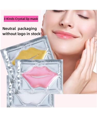 Buy Lip Mask - 30 Collagen Crystal Lip Masks & Moisturizing Cream for Plumping & Hydrating Lips - International Shipping Available - Buy Online on SooperMarket.com