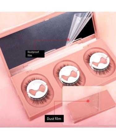 BOKIOESDE Cross Simulated Eyelashes Adapting False And False Easily Removed Multiple Styles Natural Double Repeatedly Non Two pair W12 - Buy Online on SooperMarket.com