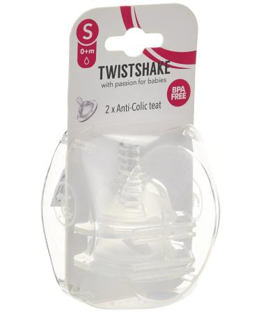 Twistshake Anti-Colic Teat Small 0+m
