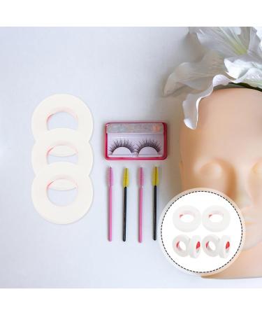 EXCEART 6 Rolls lashes extension supplies adhesive tape adhesive fabric eyelash tape breathable dedicated lash supplies eyelash tool patch extension belt - Buy Online on SooperMarket.com