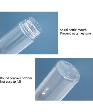 Silicone Brush Head Foaming Bottle Transparent Deep Clean Facial Pores Spiral Bottle Mouth Large Diameter Round Concave Bottom Fastening Pump Head Press Type Foaming Pump Head 150ML - Buy Online on SooperMarket.com