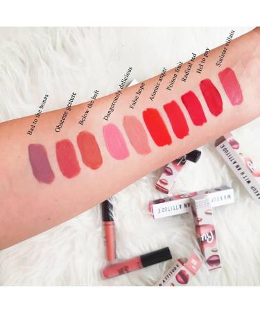 Rude Notorious Liquid Lip Color - Wrong Wrong Wrong | Long-lasting Matte Finish | Shop Worldwide - Buy Online on SooperMarket.com