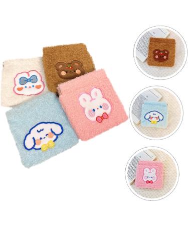Reusable Tampon Kit with Bunny Pouch - Healeved 4pcs Cups for Period Menstruation & Menstrual Pad Storage - Buy Online on SooperMarket.com