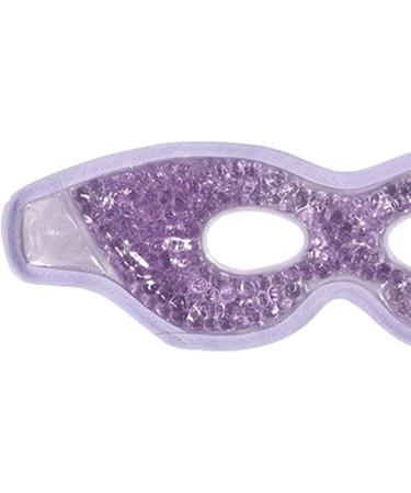 Fenteer Reusable Cold & Hot Eye Mask - Gel Pearl Cooling Eye Bag for Soothing Relief - Easy-to-Use Violet Design - Buy Online on SooperMarket.com