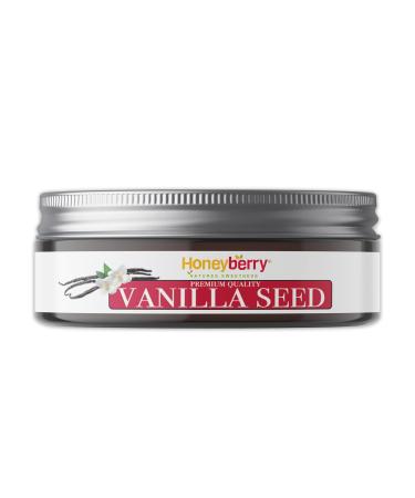 Premium Madagascan Vanilla Seeds 25g - Pure Vanilla Powder for Exquisite Culinary Delights - 100% Natural Gourmet Grade Rich Aroma and Intense Flavour - Perfect for Baking Cooking and Desserts