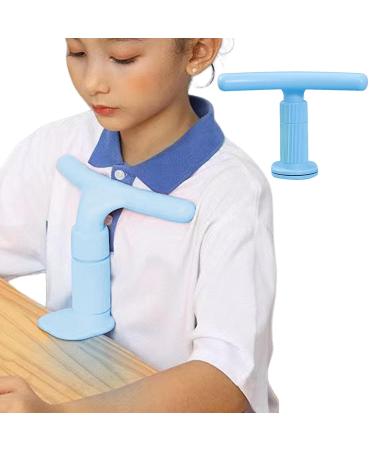 Writing Desk Posture Corrector - T-Shaped Design Students Vision Protection - Enhanced Learning Sitting Posture Corrector for Children Blue - Buy Online on SooperMarket.com