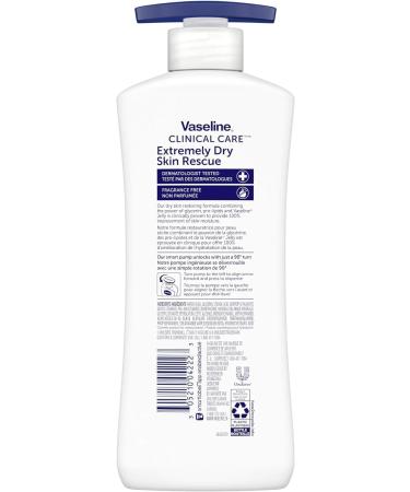 Vaseline Clinical Care Body Lotion deep moisturizer for dry skin Extremely Dry Skin Rescue 100% improvement of skin moisture 400 ml 3 count - Buy Online on SooperMarket.com