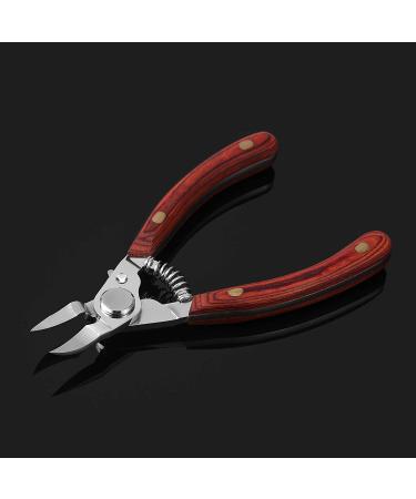FERYES Professional Wooden Handle Toenail Clipper - Sharp Wide Jaw for Ingrown Thick Nails - Buy Online on SooperMarket.com