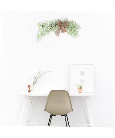 ABOOFAN Wedding Door Decor Simulated Gypsophila Front Door Decor Wedding Wreath Garland Gypsophila Door Pendant Christmas Peony - Buy Online on SooperMarket.com