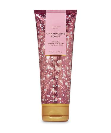 Bath & Body Works Champagne Toast 2019 Edition Ultra Shea Body Cream 24 hr Moisture 8 oz / 226 g