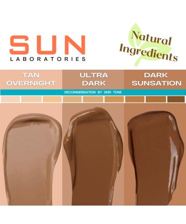 Sun Laboratories Self Tanning Kit - 8 oz Lotion & 2 oz Face Cream (Packaging May Vary) - Buy Online on SooperMarket.com