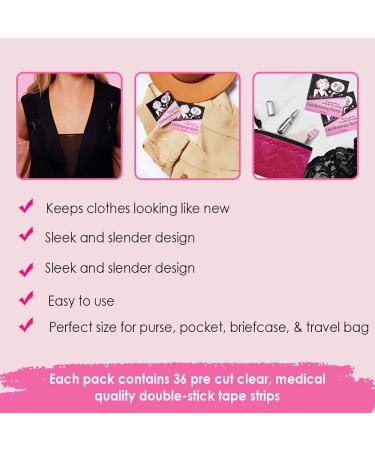 Hollywood Fashion Secrets Tape Value Pack - 36 Double-Sided Strips in 3 Tins | Fashion Solution - Buy Online on SooperMarket.com