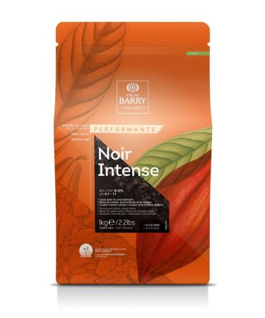 Black Cocoa Powder for Baking | 2023 Van Houten Intense Deep Black Cocoa Powder Replacement (Packaging Change only) | Cacao Barry Noir Intense 1kg - Cacao Powder (Dark) by Barry Callebaut Chocolate