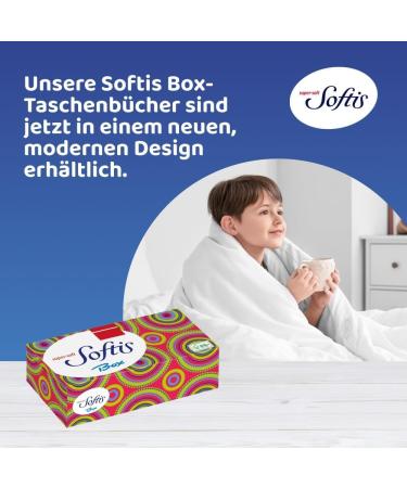 Softis 4-Layer Handkerchiefs - 10 Dermatologically Tested Boxes | Eco-Friendly & Extra-Comfort for All Skin Types - Buy Online on SooperMarket.com