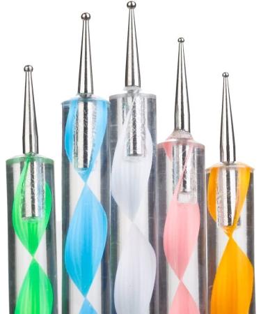 COMIART Ball Stylus Dotting Tool Set for Clay Sculpting & Nail Art - Embossing Pattern Included - Buy Online on SooperMarket.com