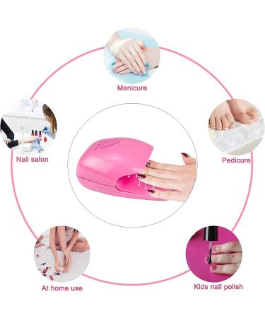XiXiYang Small Electric Nail Dryer | Portable Quick Dry Air Blower for Fingernail & Toenail Polish - Buy Online on SooperMarket.com