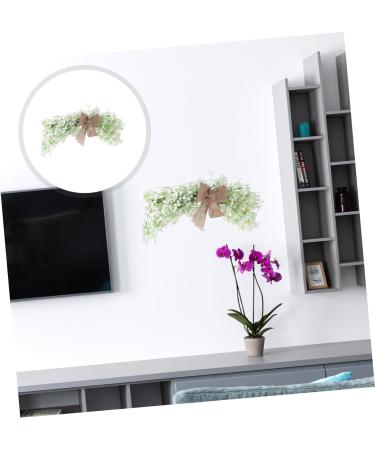 ABOOFAN Wedding Door Decor Simulated Gypsophila Front Door Decor Wedding Wreath Garland Gypsophila Door Pendant Christmas Peony - Buy Online on SooperMarket.com