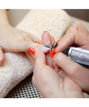 carrub Electric Nail File Thick Toenails 4 Speeds Cordless Acrylic NailTool Toe Nail Grinder Kit for Thick Nails White - Buy Online on SooperMarket.com