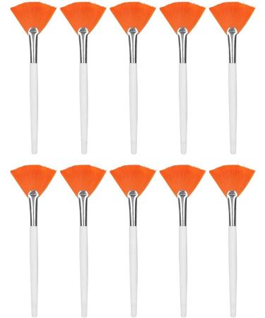 Exquisite Soft and Elastic Fan-Shaped Comfortable Facial Mask Brushes Facial Mask Applicator Brushes for DIY Facial Masks Beauty Salons - Buy Online on SooperMarket.com