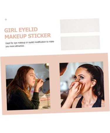 Mikinona Girl Stickers 16pcs Lace Double Eyelid Sticker Self- Adhesive Eye Tapes One Invisible Eyelid Sticker Mesh Post Net - Buy Online on SooperMarket.com