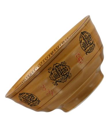 Milisten 2 Pcs Ramen Bowl Japanese Rice Bowl Salad Serving Utensils Exquisite Soup Bowl Chinese Mixing Bowl Ceramic Fruit Bowl Food Container Noodle Bow Bowls Kitchen Supplies Ceramics Fine 20X20X10CMx2pcs Yellowx2pcs