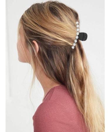 Runmi Pearl & Crystal Hair Clips - Stylish Accessories for Women & Girls (2 Pack) - Buy Online on SooperMarket.com