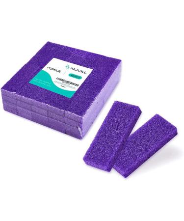 Disposable Pedicure Scrubber Callus Remover Pumice Stone - Purple Coarse, Pack of 40 (3.15x1.34x0.47 Inch) - Foot Care Essential - Buy Online on SooperMarket.com