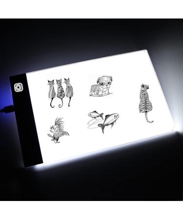 Flip Book Kit with Light Pad - A5 LED Board & 320 Sheets for Drawing, Tracing, Sketching - Flip Books Paper with Holes & Binding Screws - Buy Online on SooperMarket.com