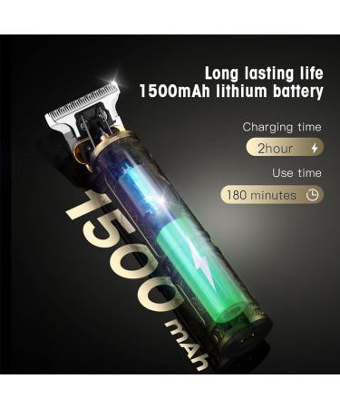 Men's Retro Oil Hair Hair Salon Carved Electric Home USB Charging Hair Scissors Hair for Men Cordless - Buy Online on SooperMarket.com