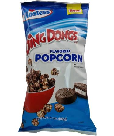 NEW! Hostess Ding Dong Flavored Popcorn 3oz (85g) - Pack of 3 - Buy Online on SooperMarket.com