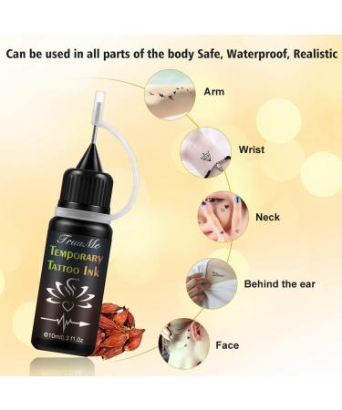 Flower Beauty Brow Vixen Tattoo Effect Stain - Blonde | Smudge Proof, 12 Hr Wear Brow Makeup with Aloe Vera & Vitamin E - Buy Online on SooperMarket.com