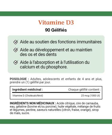 Nature's Bounty Vitamin D3 Mineral Supplement Helps Support Bone Health 90 Gummies Multi-colored - Buy Online on SooperMarket.com