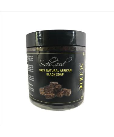 African Soft Black Soap Tub 1lb 0.4 Fl Oz (Pack of 40)