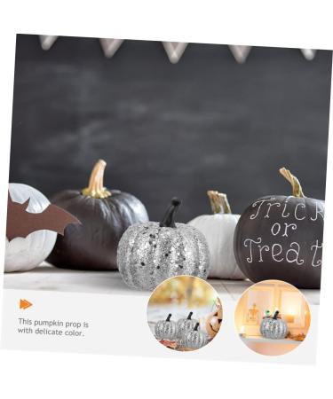 Alipis 20 Pcs Foam Pumpkin Halloween Party Decor Realistic Vegetables Decorative Foam Vegetables Pumpkin Decoration Mini Artificial Pumpkins Faux Pumpkin Craft Powder Silverx2pcs 5CMx2pcs - Buy Online on SooperMarket.com