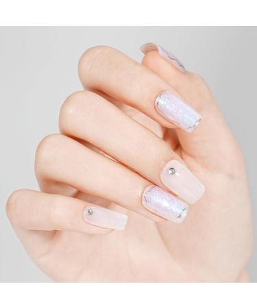 AILLSA Pearl Gel Nail Polish - Chrome Mermaid & Iridescent Shimmer - Soak Off UV Gel for DIY Manicure & Holiday Gifts - 0.27 Fl Oz - Buy Online on SooperMarket.com