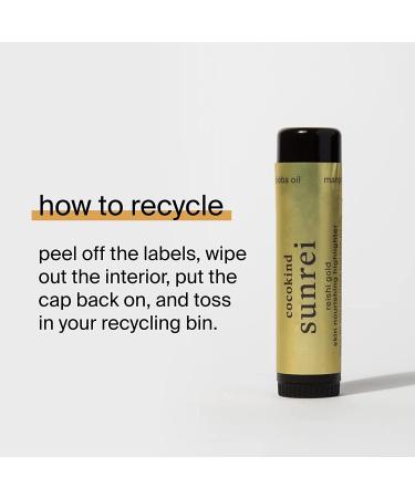 Cocokind Highlighter Stick | Sunrei Reishi Gold - Natural Plant-Based Highlighter | 0.5 oz - Buy Online on SooperMarket.com