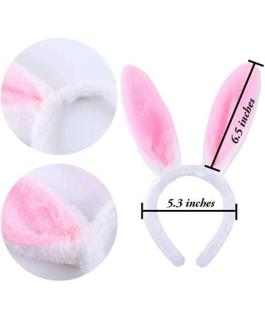 BJ-SHOP Bunny Ears Rabbit Headband Plush for Easter Costume Party Decoration - Buy Online on SooperMarket.com