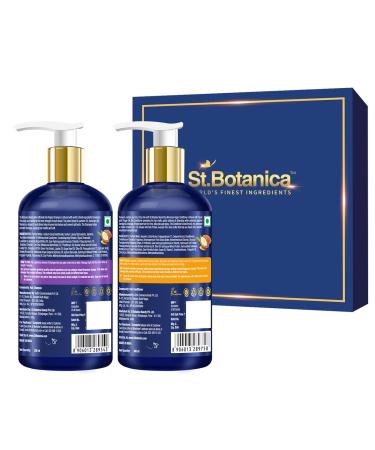 StBotanica Ultimate Hair Repair Shampoo & Moroccan Argan Conditioner 300ml - Nourish & Revitalize Hair | International Shipping - Buy Online on SooperMarket.com