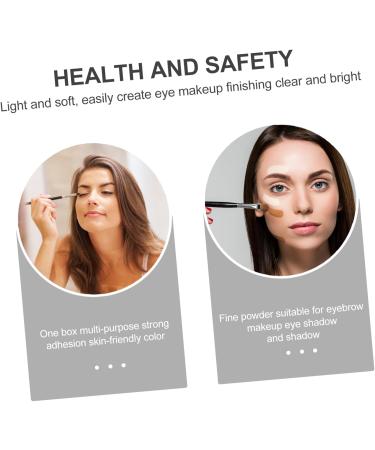NOLITOY 3 Sets Eyebrow Powder Set Shimmer Eyeshadow Eye Brow Shaping Kit Female Brush Eyebrow Pencil - Buy Online on SooperMarket.com