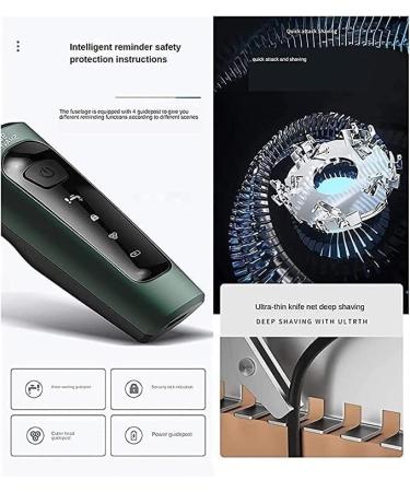 Buy GeRRiT Men's Electric Shaver & Beard Trimmer - Cordless Waterproof 3-in-1 Rotary Razor for Ultimate Grooming - Fast Worldwide Shipping - Buy Online on SooperMarket.com
