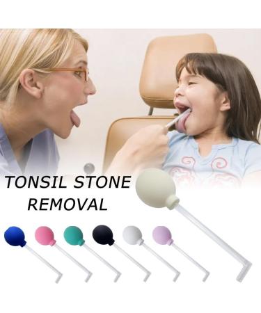 Tonsil Stone Remover Tool - Manual Style Mouth Cleaning Care Tool - Ear Wax Cleaning Tool - Pink - Buy Online on SooperMarket.com